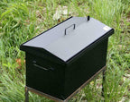 Portable BBQ Hot Smoker Barbecue Grill Outdoor Meat Smoker/Cooker. Home smoker