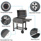 Square Charcoal Grill