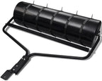 vidaXL Lawn Roller w/ 5 Aerators Bands Clamps Spike Iron Garden Outdoor Grass