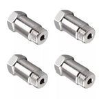 4PCS 45mm Plating Nickel O2 Sensor Extension Spacer Extender Adapter M18*1.5