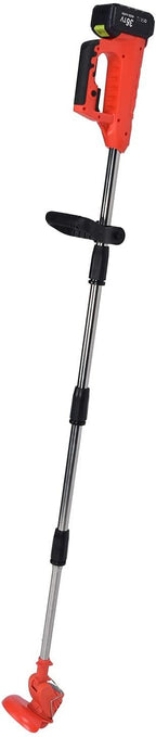 Grass Trimmer Telescopic Rod Design, Grass Trimmer With Battery Multifunction 650W Handheld Lawn Mower Kit Garden Accessory Speed up to 6000r/min(100-240V)