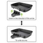 360° Swivel Car Cup Holder Tray - Keep Your Drinks &amp; Food Organized &amp; Accessories!