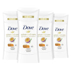 Dove Advanced Care Deodorant Passion Fruit + Lemongrass 4 Count for 48-Hour Sweat and Odor Protection Non-Irritating Antiperspirant with 0% Alcohol 2.6 oz