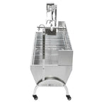 LarSpit Roaster Rotisserie Pig Lamb Roast BBQ Picnic Outdoor Cooker 46''