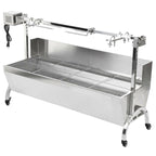 LarSpit Roaster Rotisserie Pig Lamb Roast BBQ Picnic Outdoor Cooker 46''