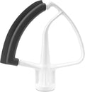 KitchenAid KFE5T Tilt-Head Flex Edge Beater, White
