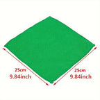 10 PCS Microfiber Car Cleaning Towel Automobile Motorcycle Washing Glass Household Cleaning Small Towel