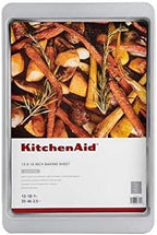 KitchenAid Nonstick Aluminized Steel Baking Sheet, 13x18-Inch, Silver