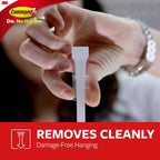 3M Claw Drywall Picture Hangers Holds 45 lb. &amp; Command Large Utility Hooks, 7-Hooks, 12-Strips