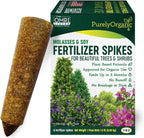 Purely Organic Tree & Shrub Fertilizer Plant Food Spikes (Case of 72 Spikes - 18 Lbs)