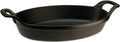 Staub Cast Iron 12.5-inch x 9-inch Oval Baking Dish - Matte Black, Made in France