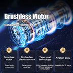 Brushless Car Wireless Mini Vacuum Cleaner Multi-functional Handheld Electric Vacuum Cleaner Wet &amp; Dry Home Cleaning Tool Car Interior Vacuum Cleaner