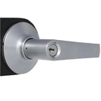 Elan Satin Chromel Light Commercial Keyed Entry Door Lever