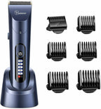 HATTEKER Trimmer Hair Clipper Machine for Mens Electronic LCD Waterproof