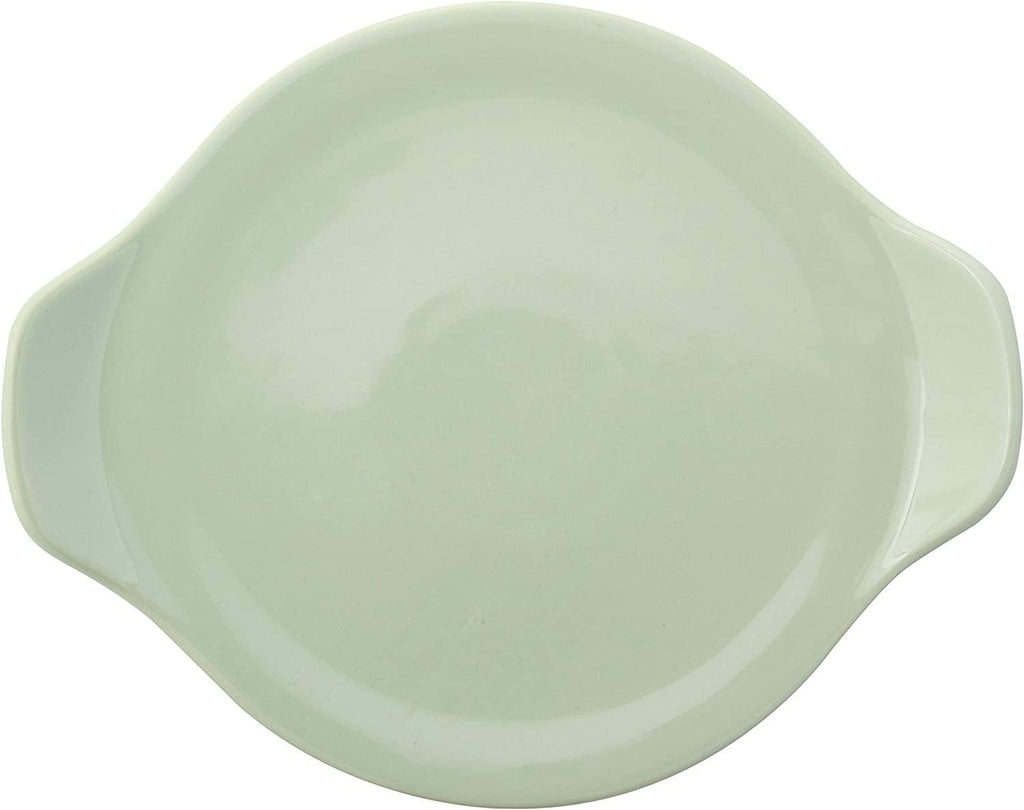 KitchenAid Vitrified Stoneware Round Baker, 2.25-Quart, Pistachio