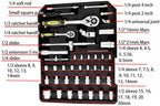 Tool Kit for Home,186 in 1 Screwdriver Set,Home Repair Basic Tool Kit Sets,General Household Hand Tool Kit Tie Rod Type Toolbox, Mechanics Tool Set Socket Auto Repair Tool