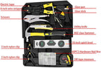 Tool Kit for Home,186 in 1 Screwdriver Set,Home Repair Basic Tool Kit Sets,General Household Hand Tool Kit Tie Rod Type Toolbox, Mechanics Tool Set Socket Auto Repair Tool