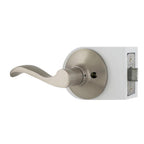 Naples Satin Nickel Hall and Closet PassaDoor Lever