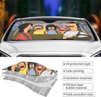 Car Windshield Sunshade 27.5 X 51 Inch, Front Auto Car Windshield Sun Shade Blocks Uv Rays Sun Visor Protector-Keep Your Vehicle Cool
