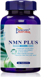 Esmond Natural: Anti-Aging Bundle (3 of NMN Plus & 1 of Collagen 1000), GMP, Natural Product Assn Certified, Made in USA