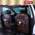 1pc Car Back Seat Organizers, StoraPockets Kick Mats Car Back Seat Protectors Tissue Boxcup Holder Laptop Table Car Eating Tray For ParOnly