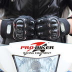 1 Pair Riding Tribe Touch Screen Motorcycle Gloves, Full Finger Hard Knuckle Safety Gloves Motos Luvas Motocross Protective Gear Racing Gloves