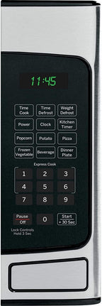 1.1 Cu Ft Countertop  Steel Microwave Oven JES1145SHSS (Renewed)