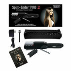 Split-Ender PRO 2 - Cordless Split End Hair Trimmer - Includes Accessories + Bag