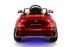 CARZ4KIDS MERCEDES CLA45 AMG 12V ELECTTRIC KIDS RIDE ON TOY CAR BATTERY POWERED LED WHEELS PARENTAL REMOTE MP3 PLAYER  | CHERRY RED METALLIC
