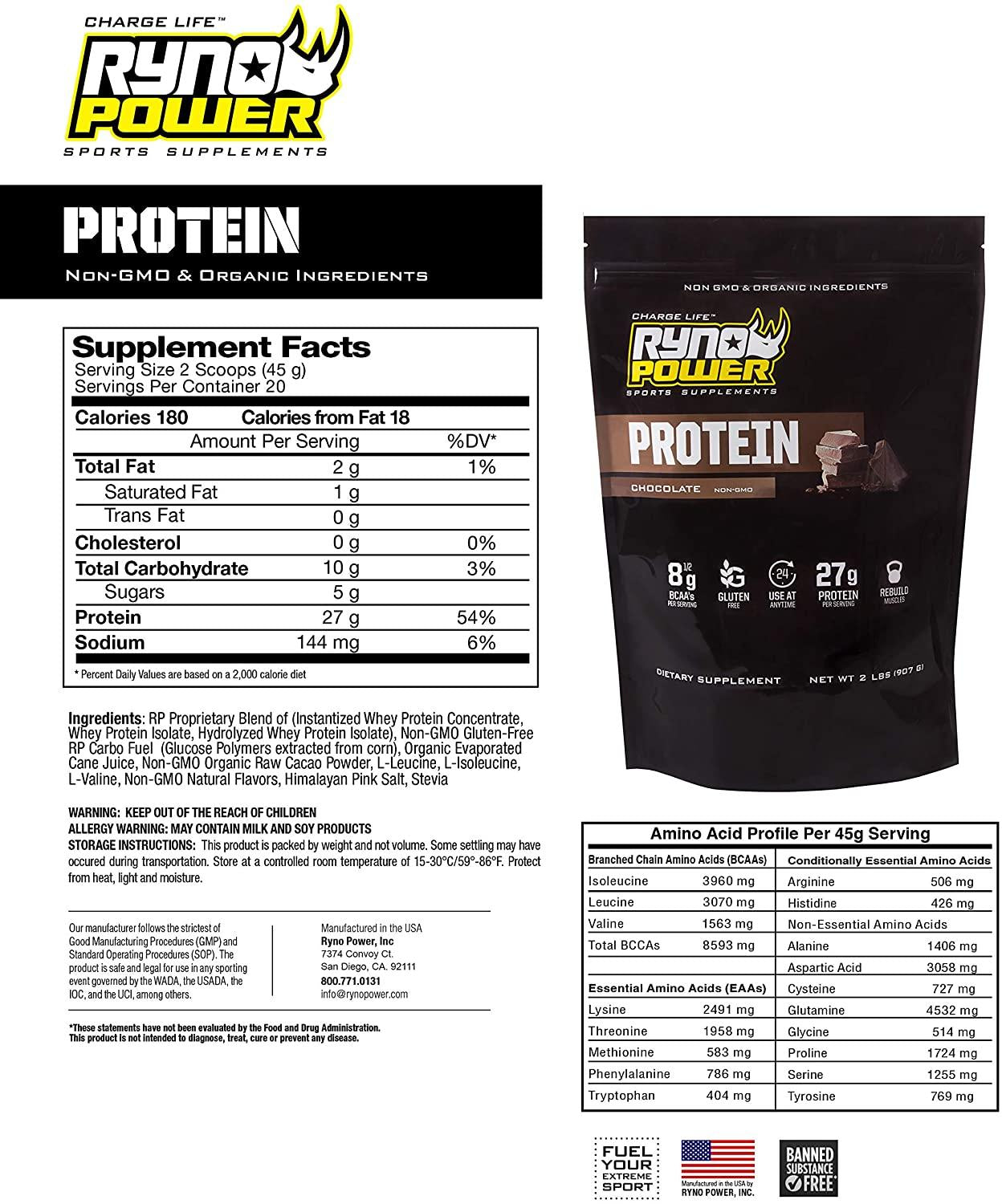 Ryno Power Gold Medal Package (Chocolate)