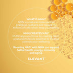 Elevant Prime + Optima NMN Supplement | Boosting Bundle for Optimal NAD Levels | 3rd Party Tested, Ultra-Pure, More Direct Than NR | Nicotinamide Mononucleotide | 180 Capsules + 180 Tablets, 125 MG