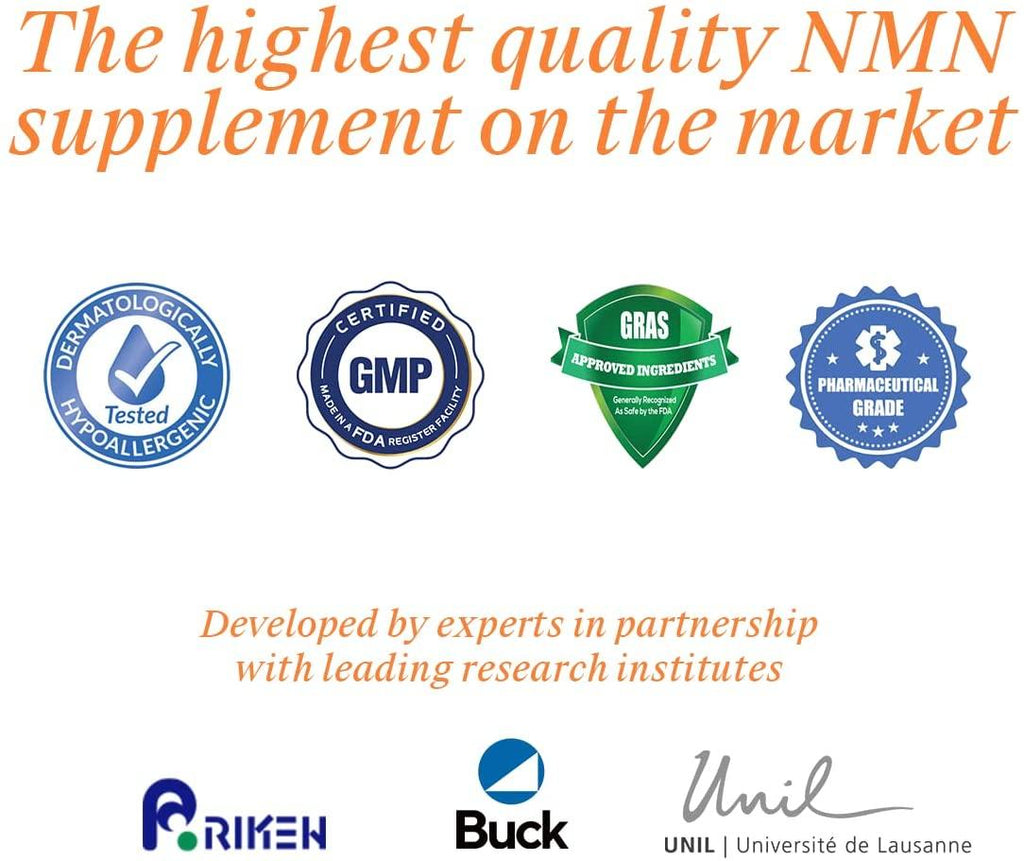 Elevant Prime NMN Supplement | NAD Booster | 3rd Party Tested, Ultra-Pure, More Direct Than NR | Nicotinamide Mononucleotide for Health, Energy, Aging, Vitality, Heart, Brain | 360 Count - 125mg