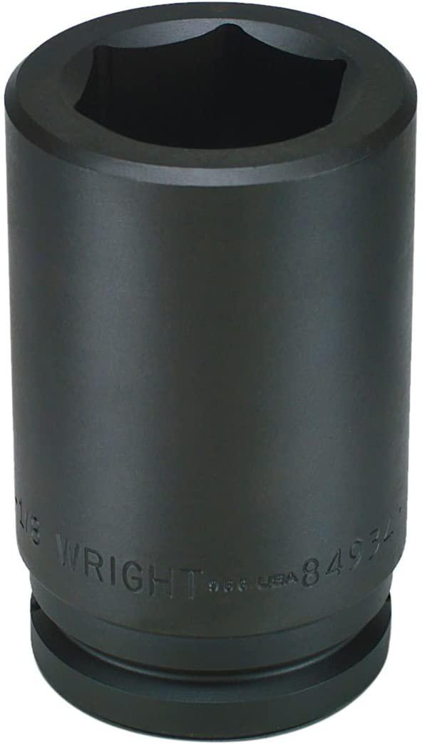 Wright Tool 849-85MM 85MM 1-1/2-Inch Drive 6 Point Deep Metric Impact Socket