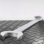 URREA 12-Point Combination Wrench - 2-5/16" Jumbo Mechanics Tool with Hot Drop Forged Construction &amp; Satin Finish - 1274