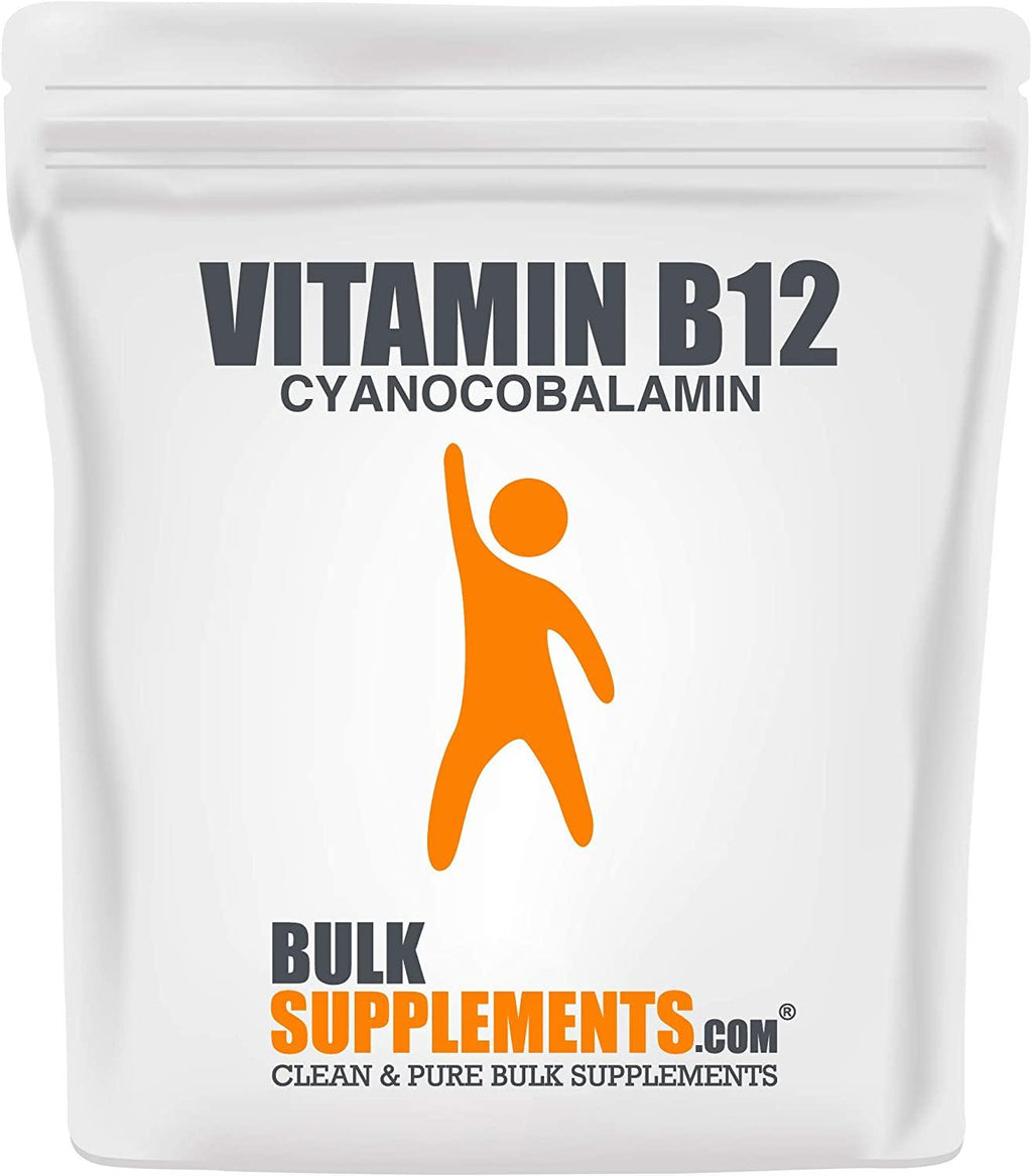 BulkSupplements.com Pure Cyanocobalamin (Vitamin B12) Powder (100 Grams - 3.5 oz)