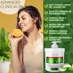 Advanced Clinicals Aloe Vera, Vitamin C &amp; Hyaluronic Acid Face &amp; Body Cream, Moisturizing Lotion for Dry &amp; Sun-Damaged Skin, 16 Oz