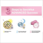 SeroVital Advanced for Women - Anti Aging Supplements - Renewal Supplements for Women - Supplement for Skin - Immunity Support - HGH Boosting Dietary Supplement for Women (3-Pack)