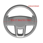 Stay Warm &amp; Stylish This Winter with Our Furry Steering Wheel Cover Set!