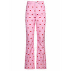 retro street straight leg pants