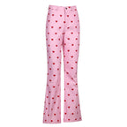 retro street straight leg pants