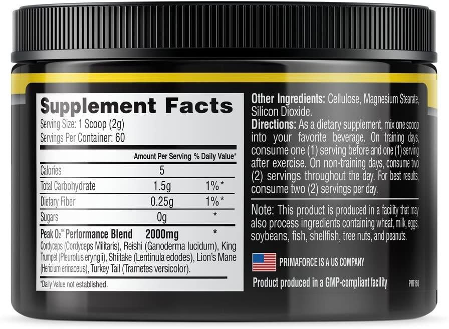 PrimaForce Pre-Workout Supplement Bundle – with PeakO2 – Enhances Strength Performance/Reduces Fatigue/Improves Muscle Recovery