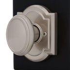 PrestiCarnaby Satin Nickel Hall/Closet Door Knob (4-Pack)