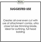 Wahl Legend Trimmer Width cutting 40 mm Blade FADE Cut with Lever