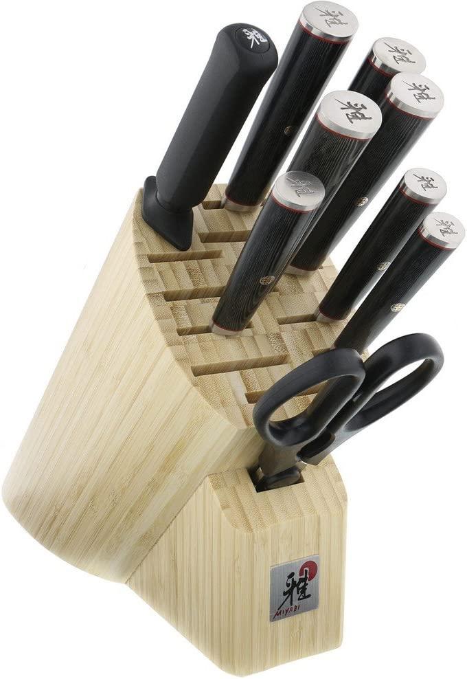 Miyabi Kaizen 10-Piece Block Knife Set