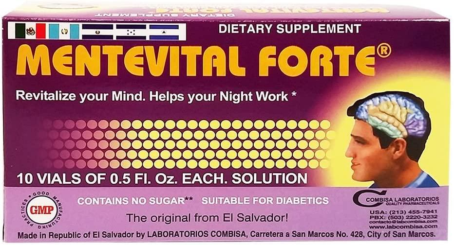 Mente Vital Forte Drinkables 5 oz fl - Suplemento Multivitaminico (Pack of 24)