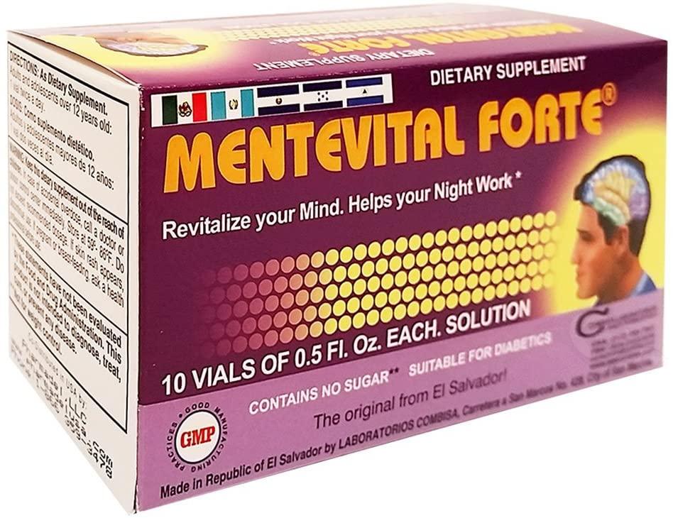 Mente Vital Forte Drinkables 5 oz fl - Suplemento Multivitaminico (Pack of 24)