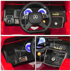 Mercedes Benz G65 Licensed 12V Electric Kids Ride On Car RC Remote Control Red