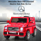 Mercedes Benz G65 Licensed 12V Electric Kids Ride On Car RC Remote Control Red