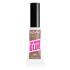 NYX PROFESSIONAL MAKEUP The Brow Glue, Extreme Hold Tinted Eyebrow Gel - Taupe