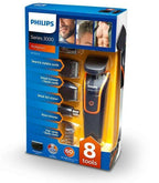 Philips QG3352/23 MultiGroom Cordless Mens Beard Body Hair Trimmer Clipper NEW